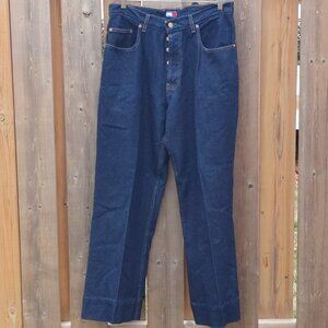 Tommy Hilfiger Jeans Mens 34x30 URBAN Jean Relaxed Denim Cotton Button Fly